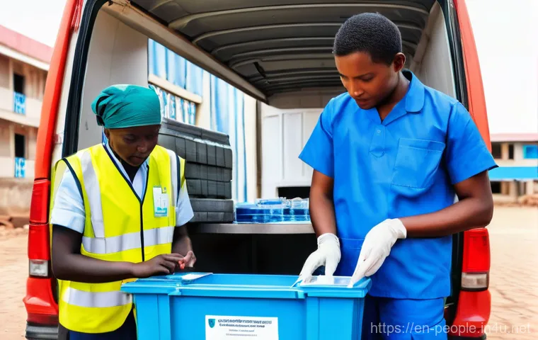 빌 게이츠 코로나19 대응 - Equitable Vaccine Distribution and Community Outreach**

A dynamic and hopeful scene illustrating th...